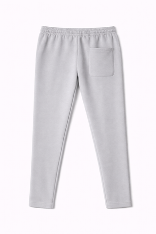 PINTUCK STRAIGHT FIT TROUSER - GREY