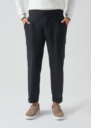 GURKHA PANT - BLACK