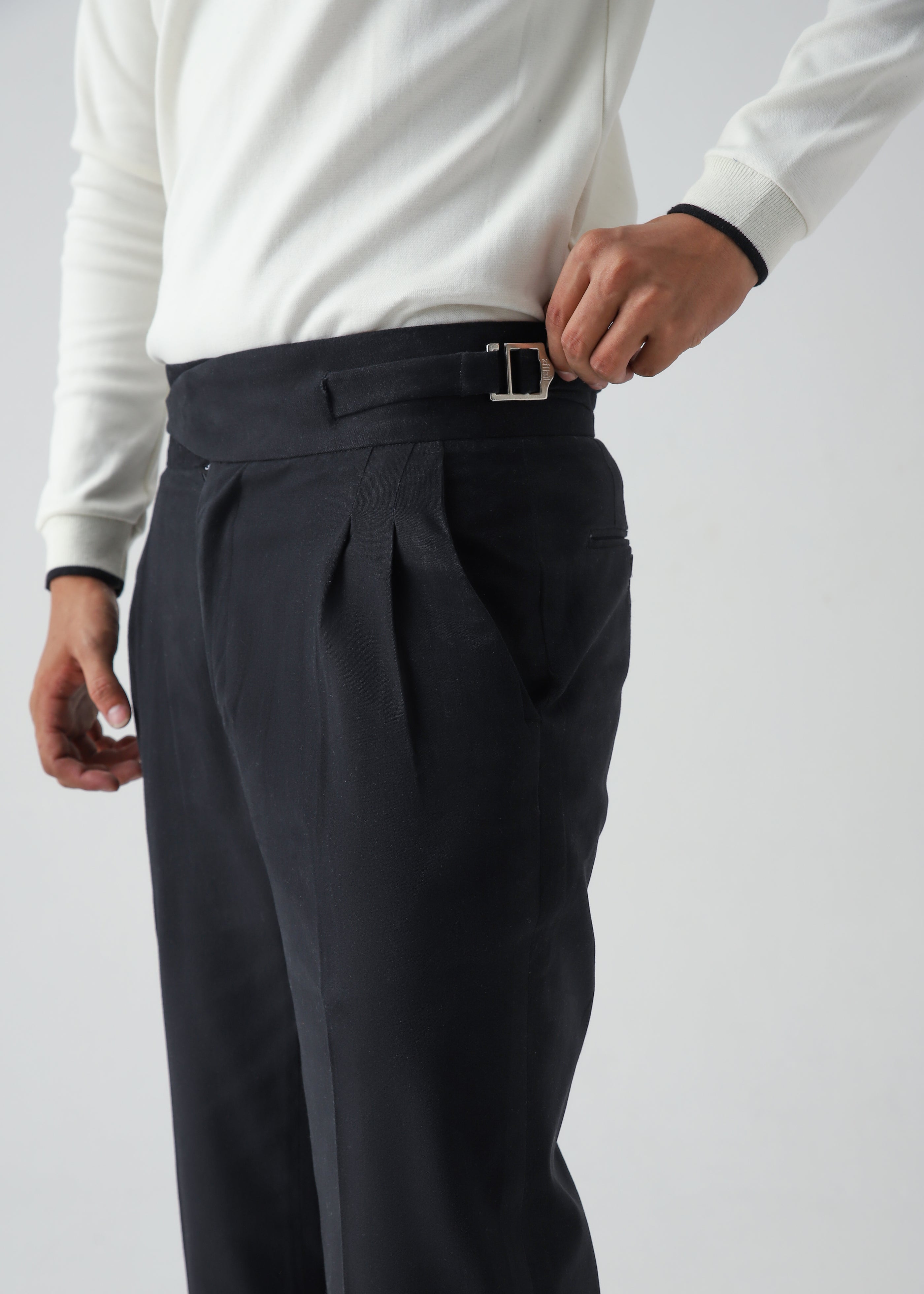 GURKHA PANT BLACK Zilbil gurkha-pant-black-zilbil