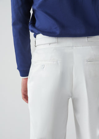 GURKHA PANT - WHITE