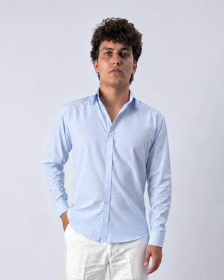 BLUE CHECK SHIRT