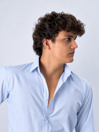 BLUE CHECK SHIRT
