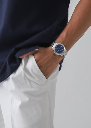 DROP SHOULDER POLO | NAVY