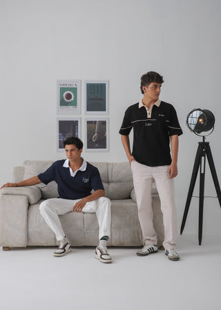 DROP SHOULDER POLO - PACK OF 2