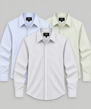 STRIPE SHIRTS - PACK OF 3